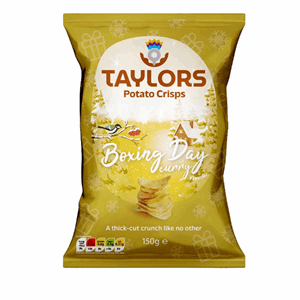 Taylor's Boxing Day Curry Potato Crisps 150g Image