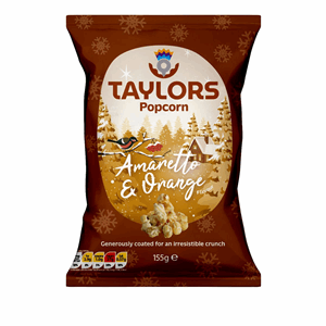 Taylors Amaretto & Orange Popcorn 155g Image