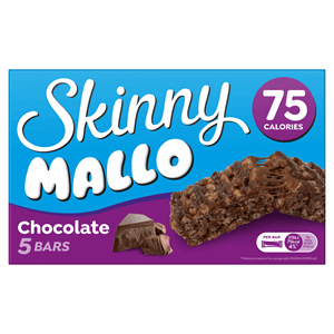 Skinny Mallo Chocolate Bars 5x19g Image