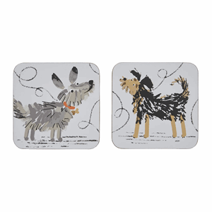 Ulster Weavers Dog Days Coasters - 4 Pack Image