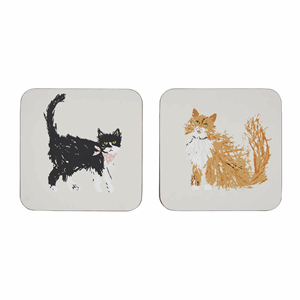 Ulster Weavers Feline Friends Coasters - 4 Pack Image