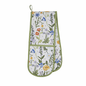 Ulster Weavers Cottage Garden Double Oven Glove Image