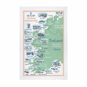 Ulster Weavers Cotton Tea Towel - Wild Atlantic Way Image