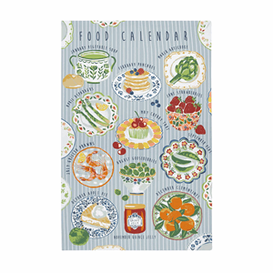 Ulster Weavers Food Calendar Cotton Tea Towel Image