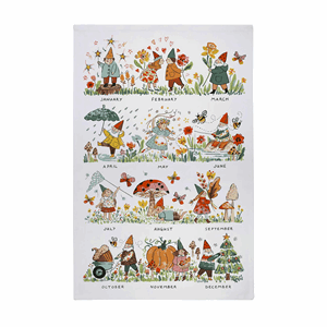 Ulster Weavers Gnome for the Holidays Cotton Tea Towel Image