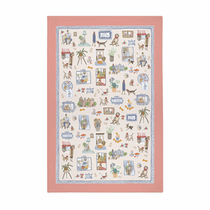 Ulster Weavers Pets In the City Cotton Tea Towel Image