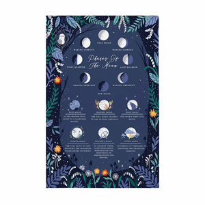 Ulster Weavers Phases of the Moon Cotton Tea Towel Image