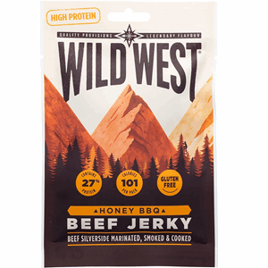 Wild West Honey BBQ Beef Jerky 25g Image