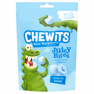 Chewits Blue Raspberry Juicy Bites 115g Image