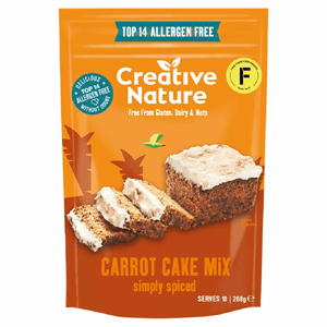 Creative  Nature Simply Spiced Carrot Cake Mix 268g Image