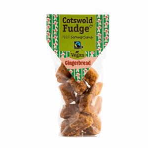 Cotswold Fudge Co Vegan Gingerbread Fudge 150g Image