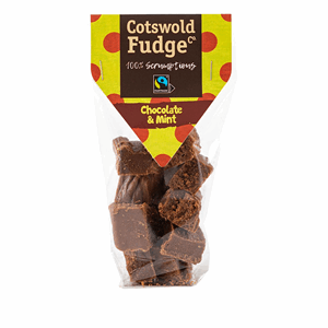 Cotswold Fudge Co Chocolate & Mint Fudge 150g Image