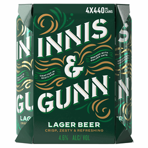 Innis & Gunn Lager 4.6% 4x440ml Image