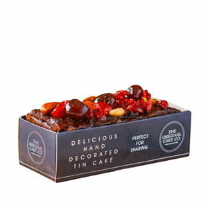 The Original Cake Company Jewel Topped Rich Fruit Cake 350g Image