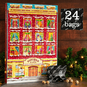 Popcorn Shed Gourmet Advent Calendar 168g Image