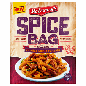 McDonnells Spice Bag Chinese Curry Flavour Seasoning Mix 40g Image