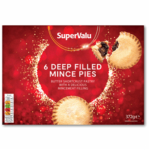 Supervalu Deep Fill Mince Pies 6's 372g Image