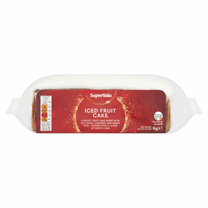 Supervalu Iced Fruit Cake 1kg Image