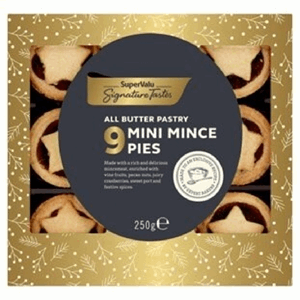 Signature All Butter Mini Mince Pies 9pk 250g Image