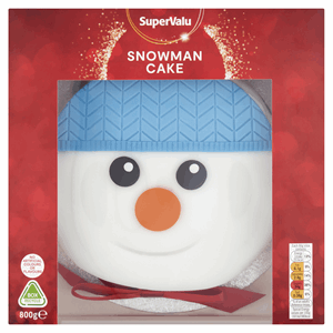 Supervalu Snowman Cake 800g Image