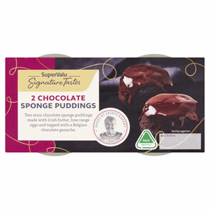 Signature Chocolate Sponge Puddings 2pk 200g Image