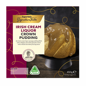 Signature Irish Cream Liquor Crown Pudding 450g Image