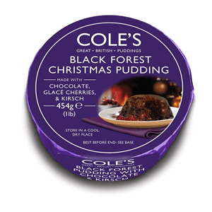 Cole's Black Forest Pudding 454g Image