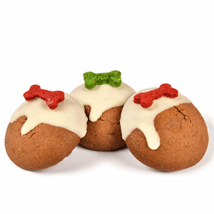 The Barking Bakery Yappy Woofmas Christmas Pudding Cookies 60g Image