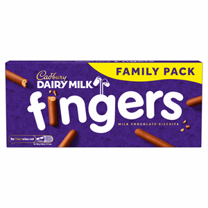 Cadbury Dairy Milk Fingers Family 189g Image