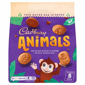 Cadbury Mini Animals 5x19.9g Image