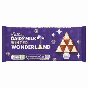 Cadbury Dairy Milk Christmas Winter Wonderland Chocolate Bar 100g Image