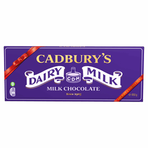 Cadbury Dairy Milk Giant Chocolate Bar 850g Image