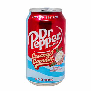 Dr Pepper Creamy Coconut 355ml Image