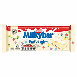 Milkybar Fairy Lights White Chocolate Sharing Bar 100g Image