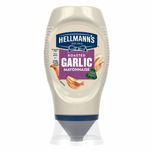 Hellmanns Squeezy Garlic Mayonnaise 250ml Image